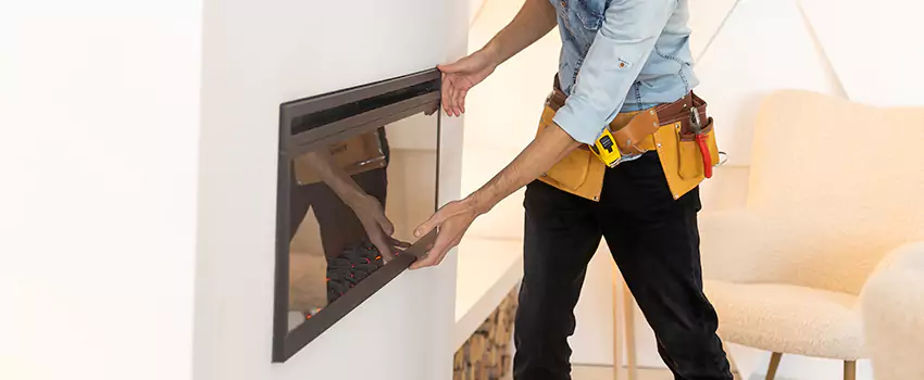 Metal Fireplace Installation in West Lafayette, Indiana