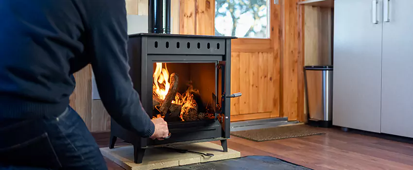 Open Hearth Wood Fireplace Installation in West Lafayette, IN